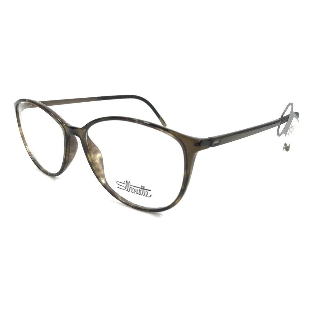 Silhouette Eyeglasses Frames SPX 1604 75 9210 Illusion Havana Tobacco 54-14-35